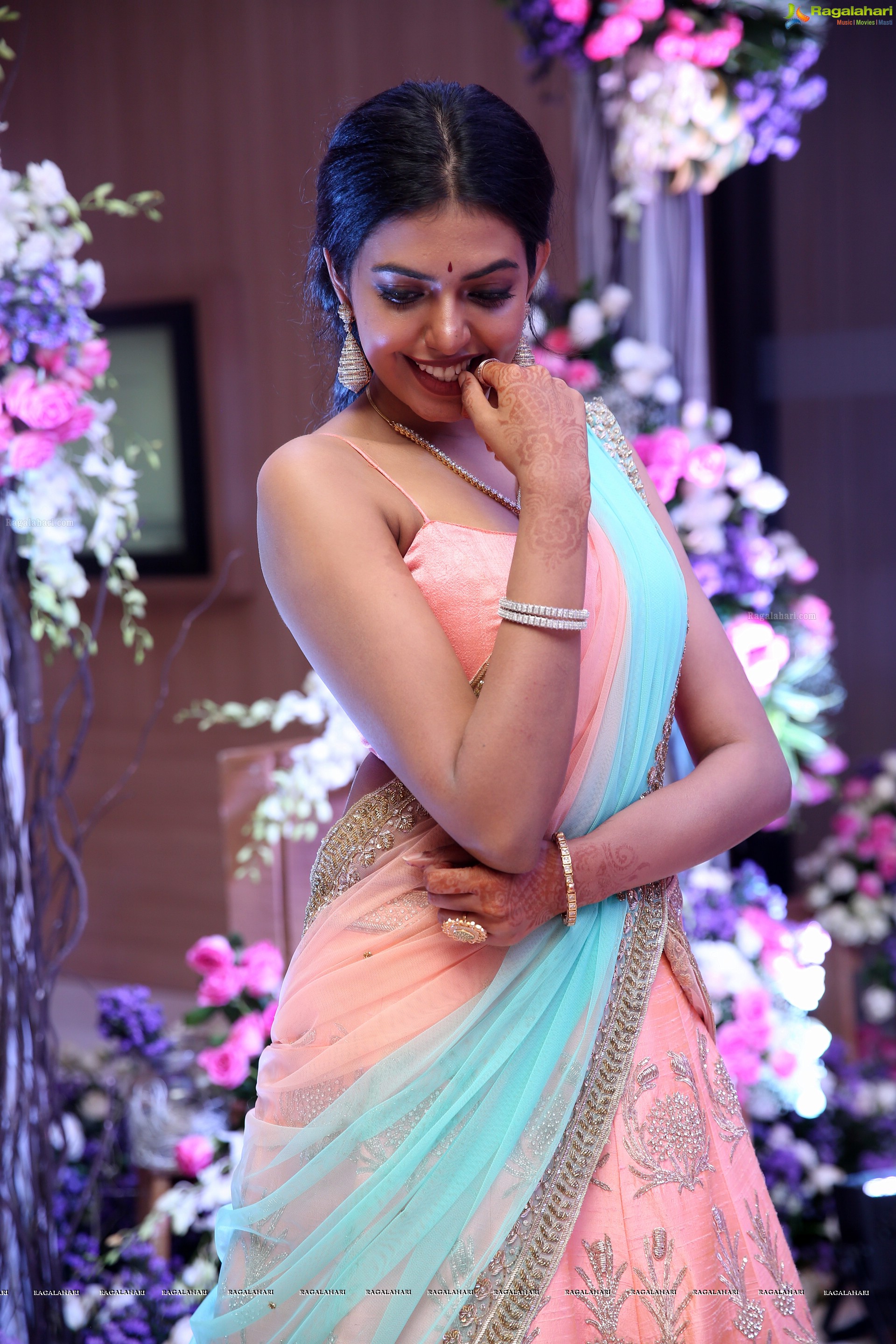 Shivani Rajasekhar at Karthi-Depthi Engagement Ceremony (High Definition Photos)