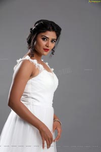Priyanka Sharma in White Dress