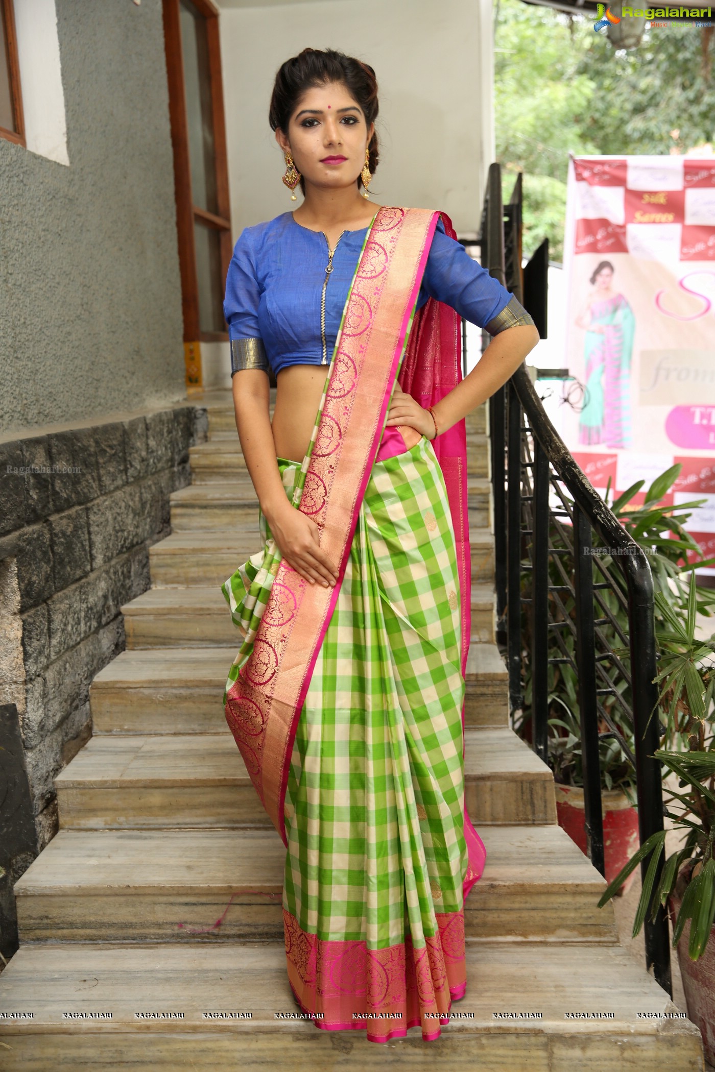 Prateeksha at Silk and Cotton Expo Curtain Raiser (High Resolution Photos)