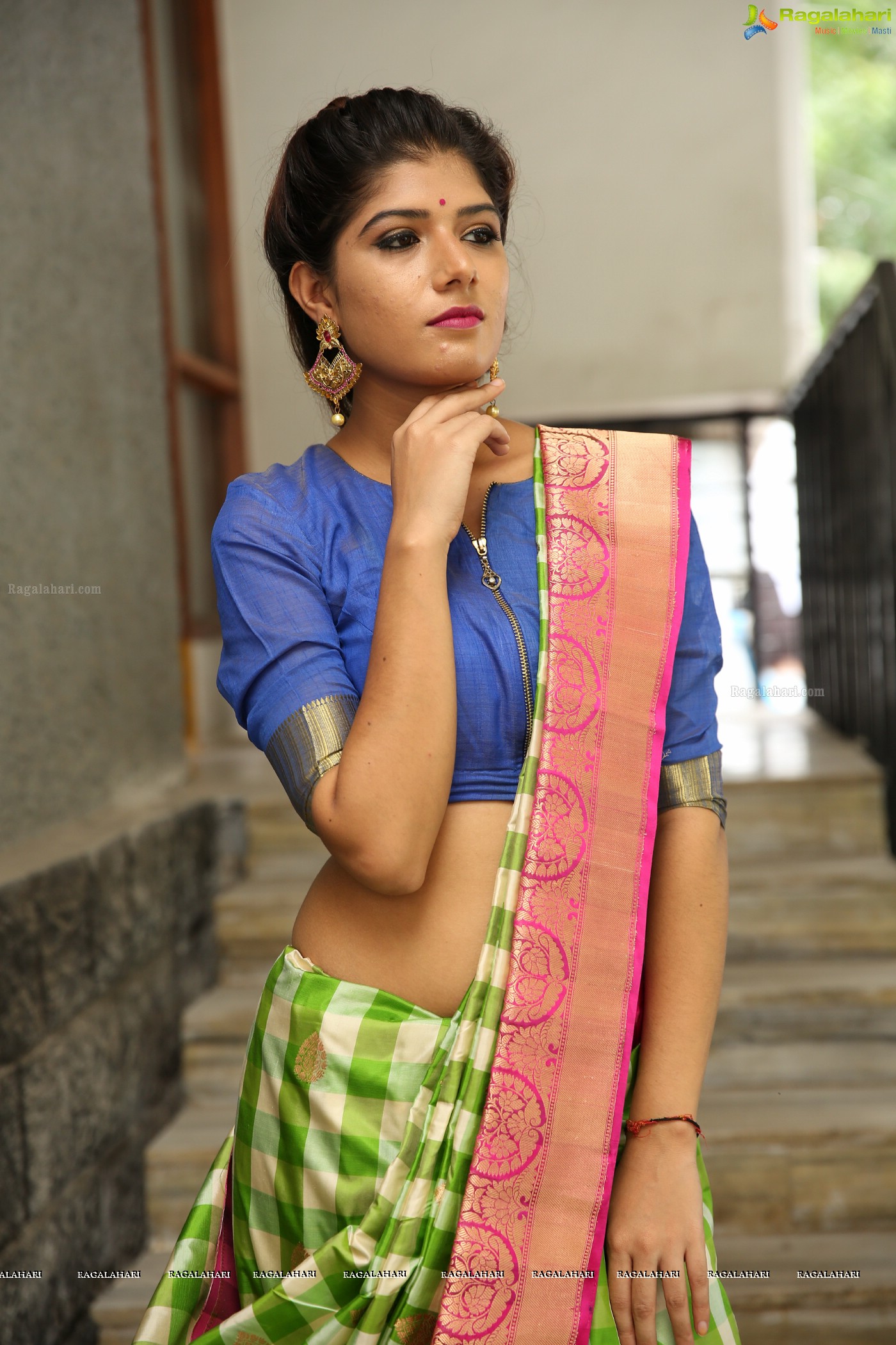 Prateeksha at Silk and Cotton Expo Curtain Raiser (High Resolution Photos)