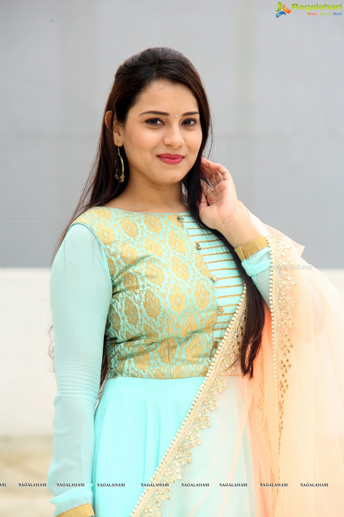 Amrita Acharya at Sameeram Trailer Launch