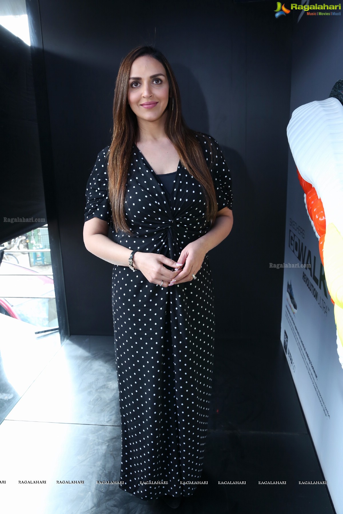 Esha Deol Takhtani at Skechers Store, Hyderabad