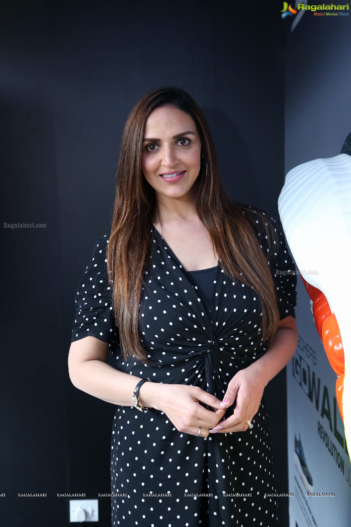 Esha Deol Takhtani at Skechers Store, Hyderabad