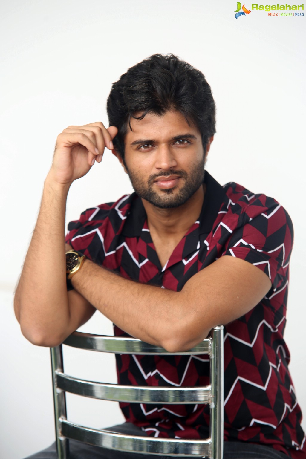 Vijay Deverakonda at Geetha Govindam Inteview