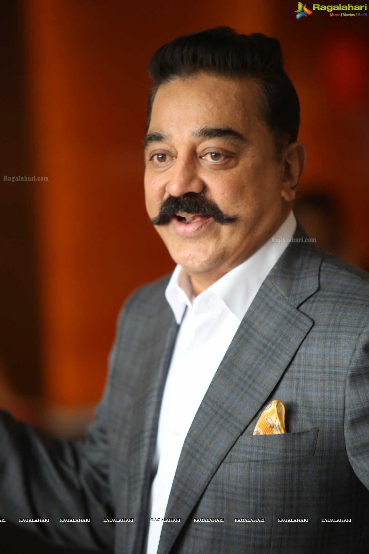 Kamal Haasan at Vishwaroopam 2 Press Meet