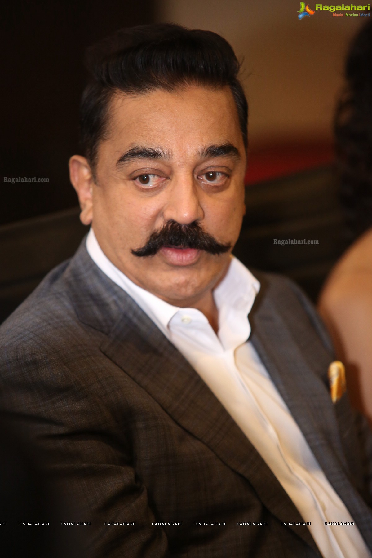 Kamal Haasan at Vishwaroopam 2 Press Meet