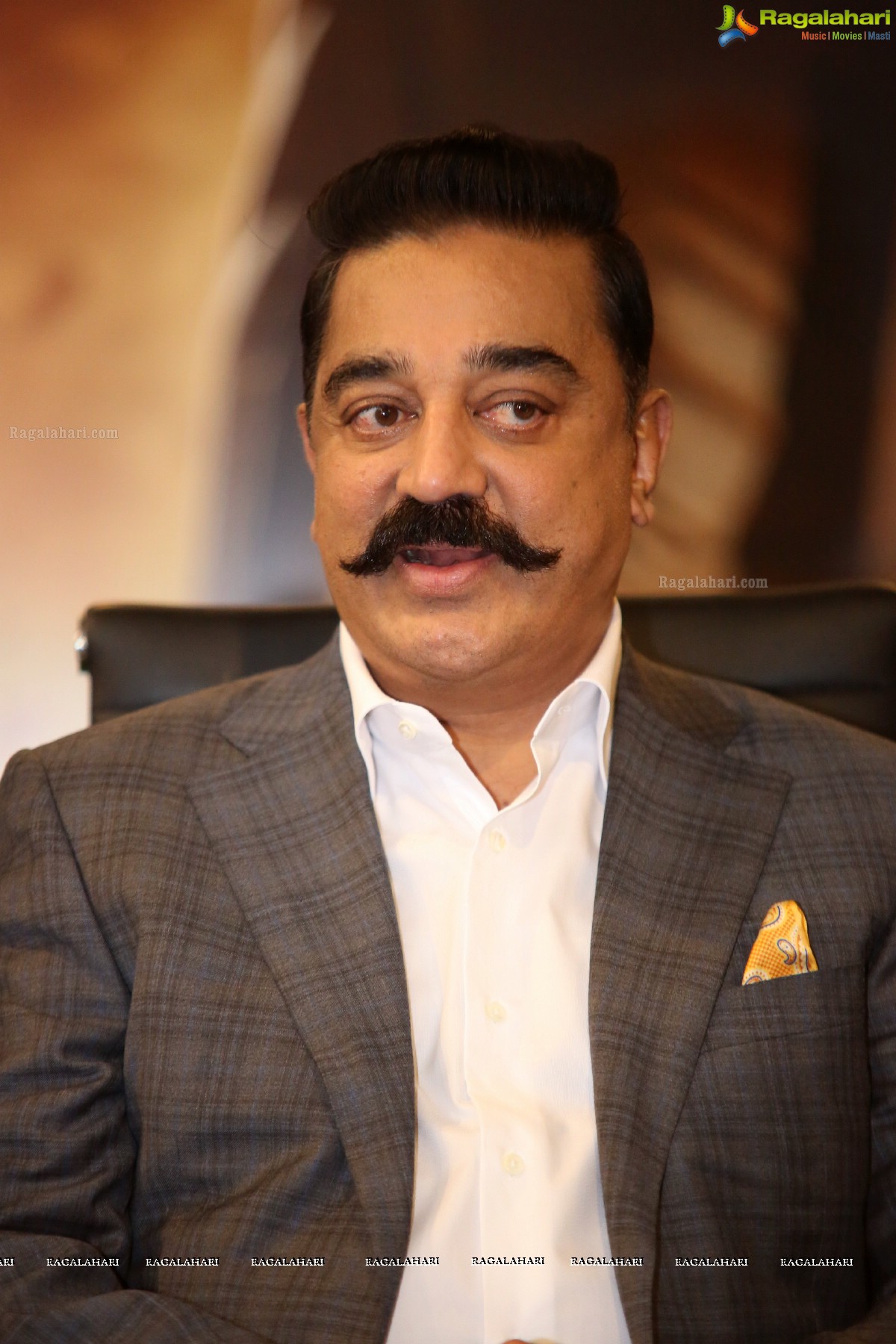 Kamal Haasan at Vishwaroopam 2 Press Meet