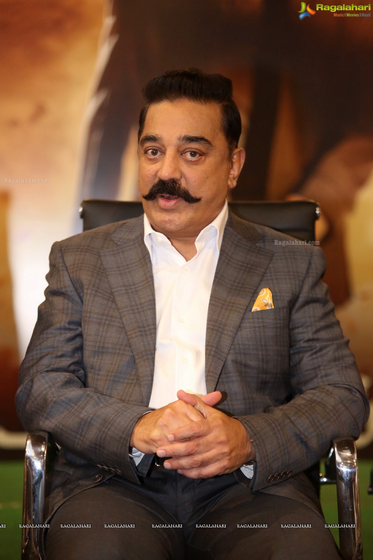 Kamal Haasan at Vishwaroopam 2 Press Meet