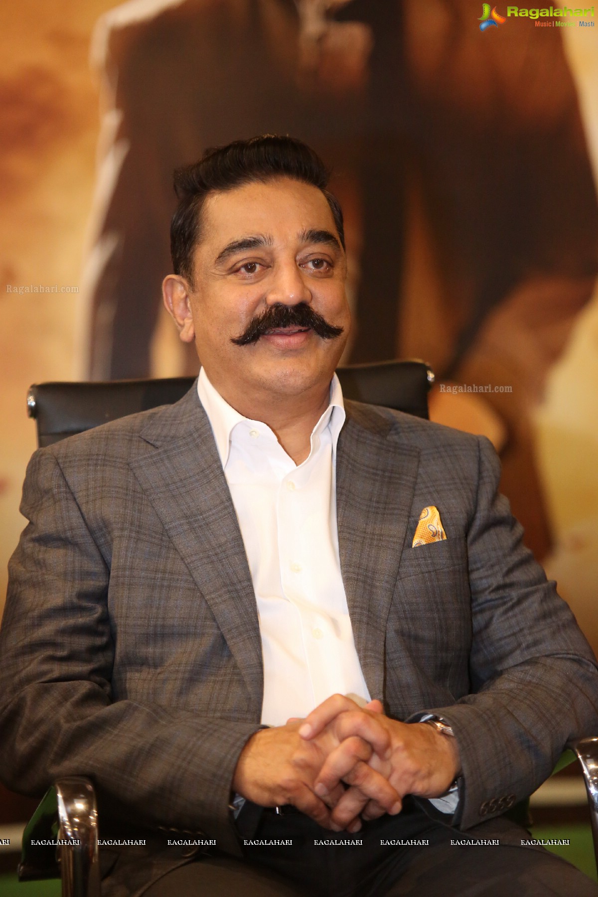 Kamal Haasan at Vishwaroopam 2 Press Meet