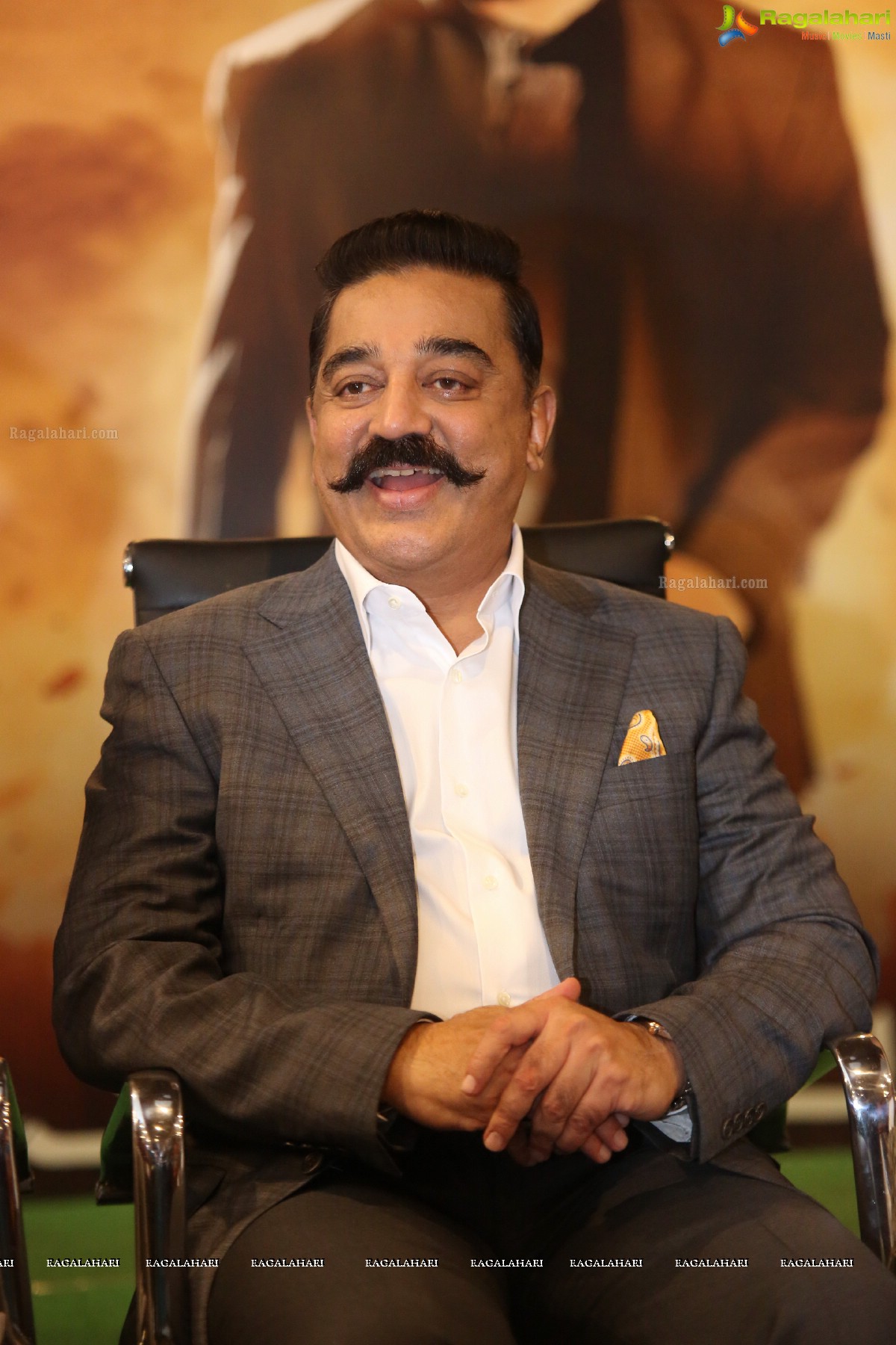 Kamal Haasan at Vishwaroopam 2 Press Meet