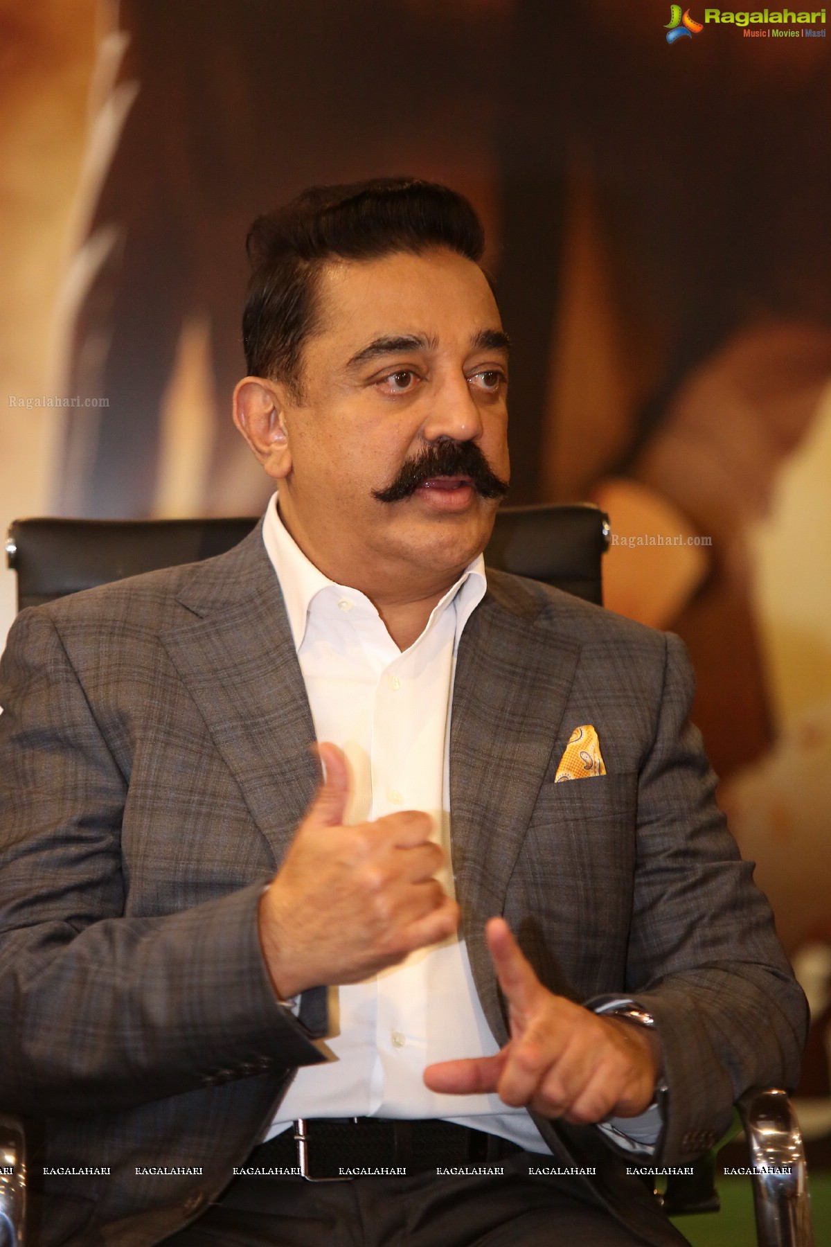 Kamal Haasan at Vishwaroopam 2 Press Meet