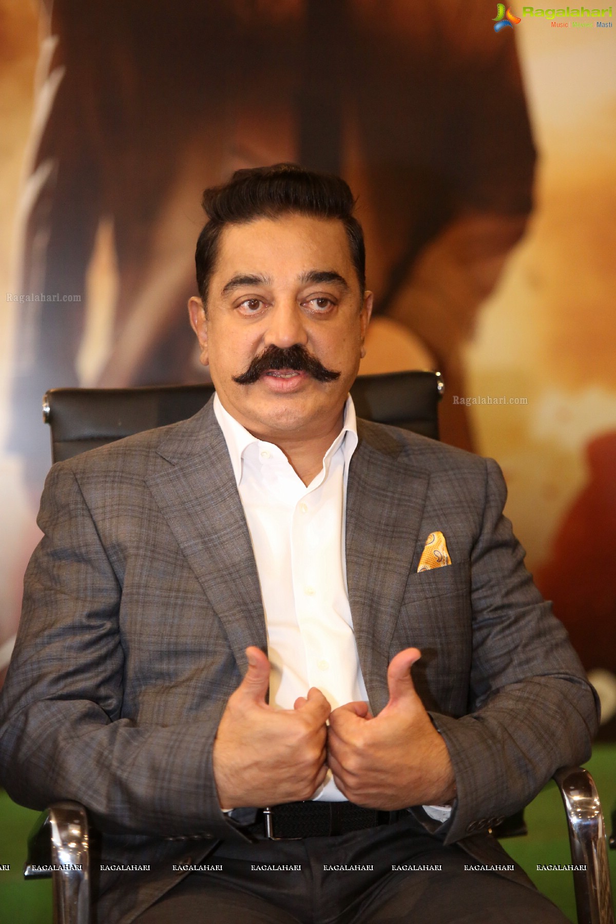 Kamal Haasan at Vishwaroopam 2 Press Meet