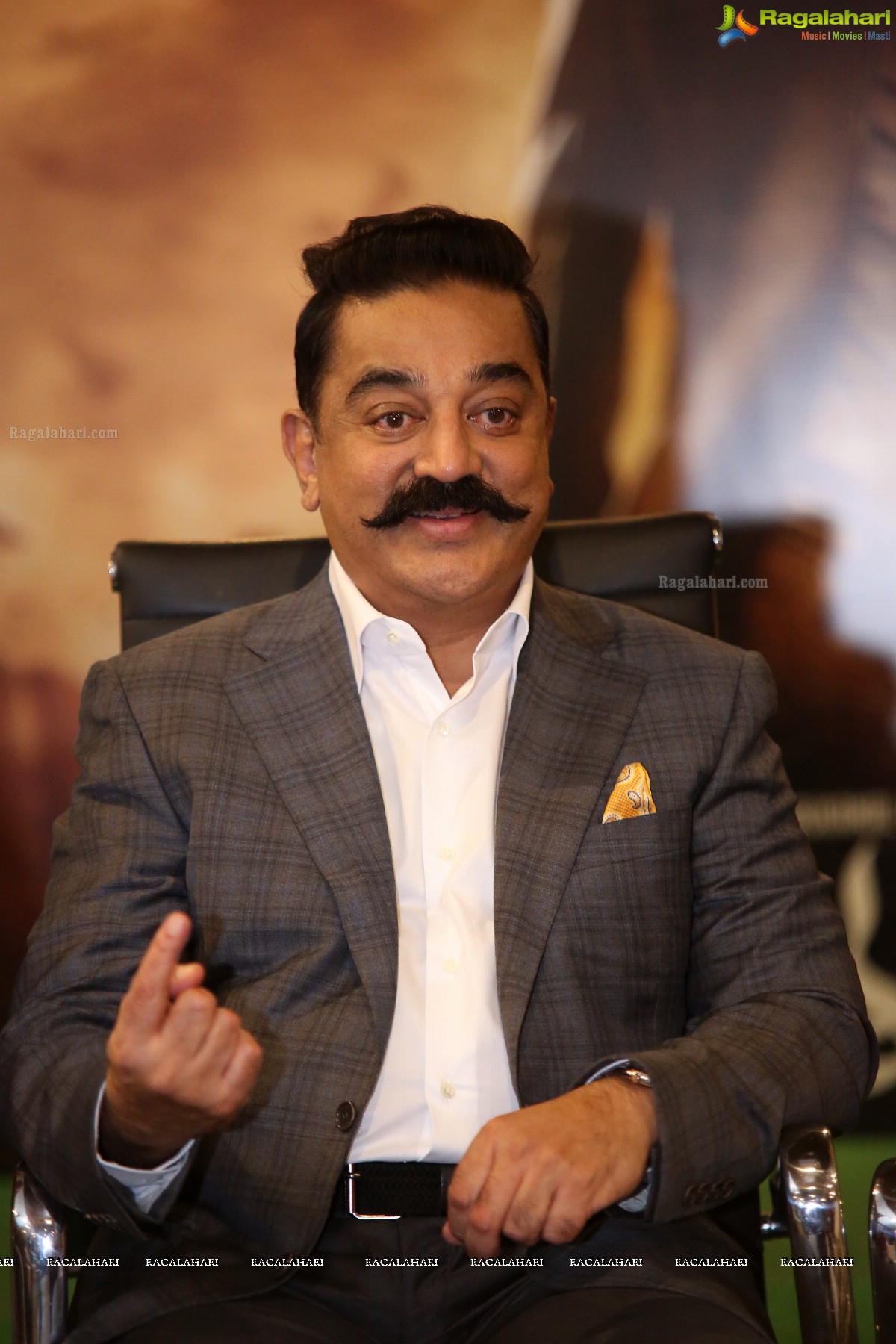 Kamal Haasan at Vishwaroopam 2 Press Meet