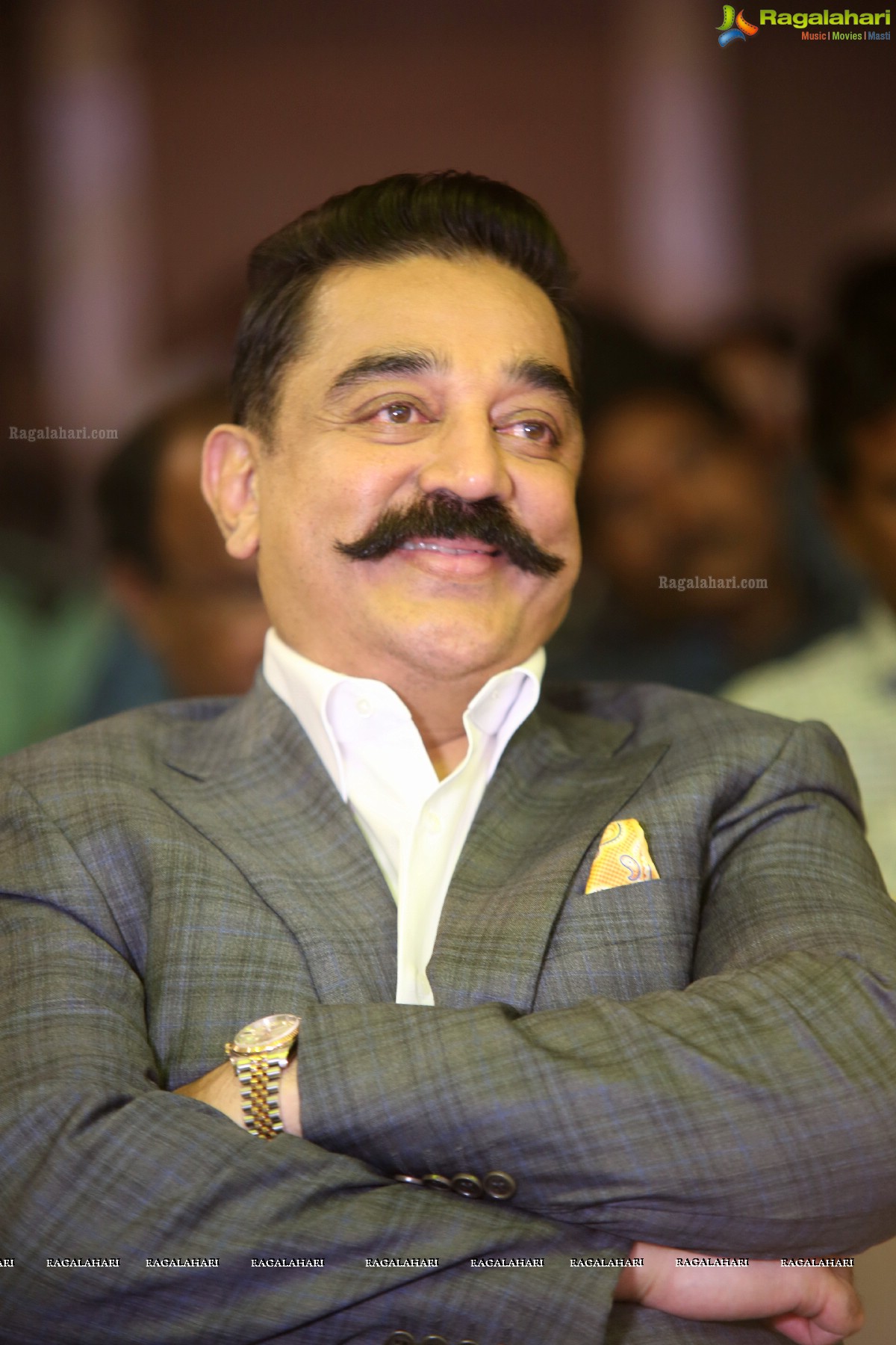 Kamal Haasan at Vishwaroopam 2 Press Meet