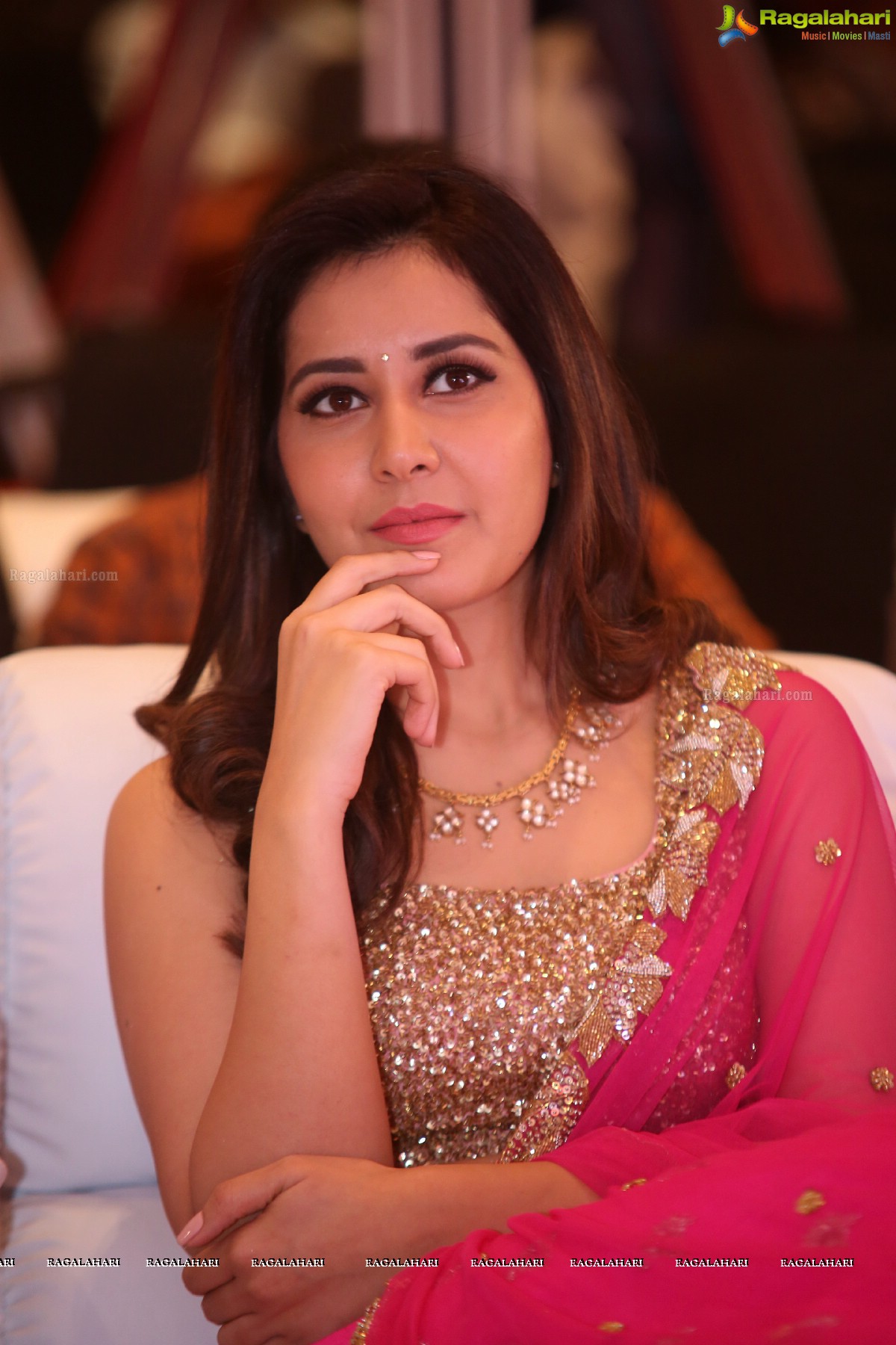 Raashi Khanna at Srinivasa Kalyanam Success Meet