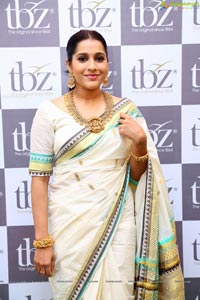 Rashmi Gautam at TBZ New temple Collection Launch