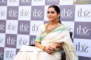 Rashmi Gautam at TBZ New temple Collection Launch