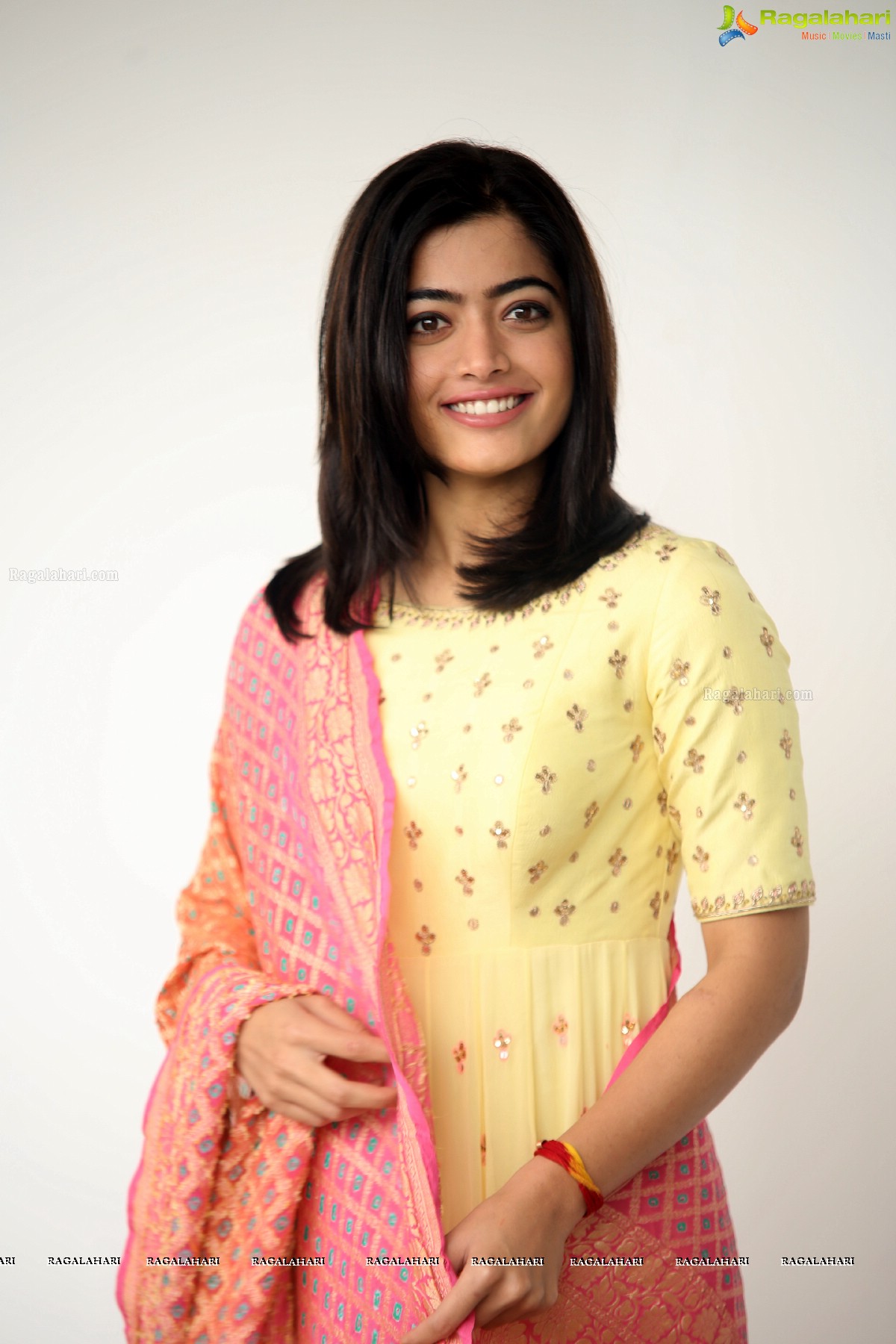 Rashmika Mandanna at Geetha Govindam Interview