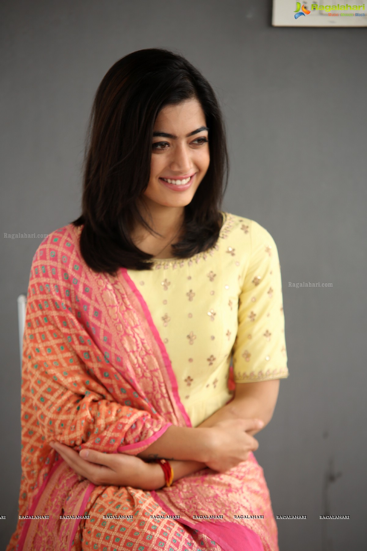 Rashmika Mandanna at Geetha Govindam Interview