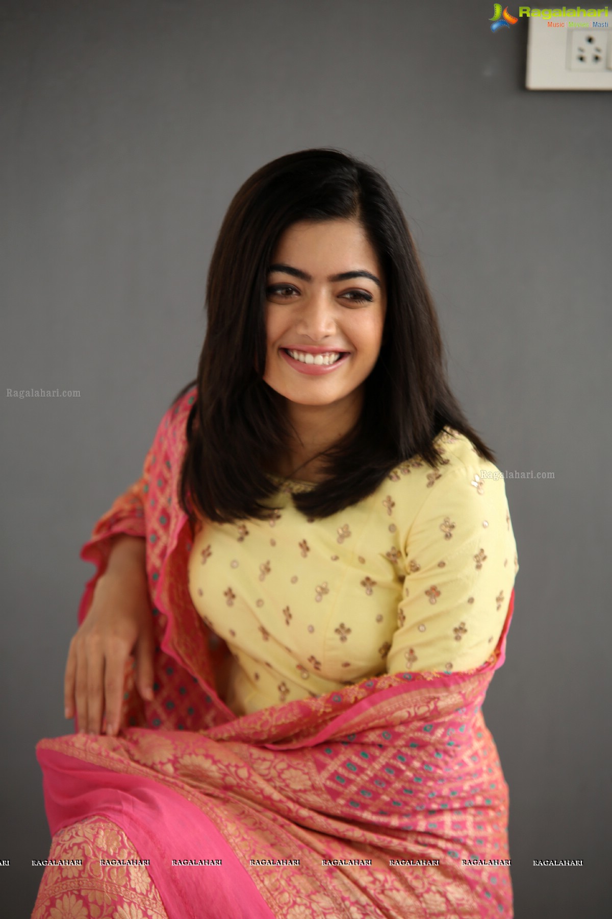 Rashmika Mandanna at Geetha Govindam Interview