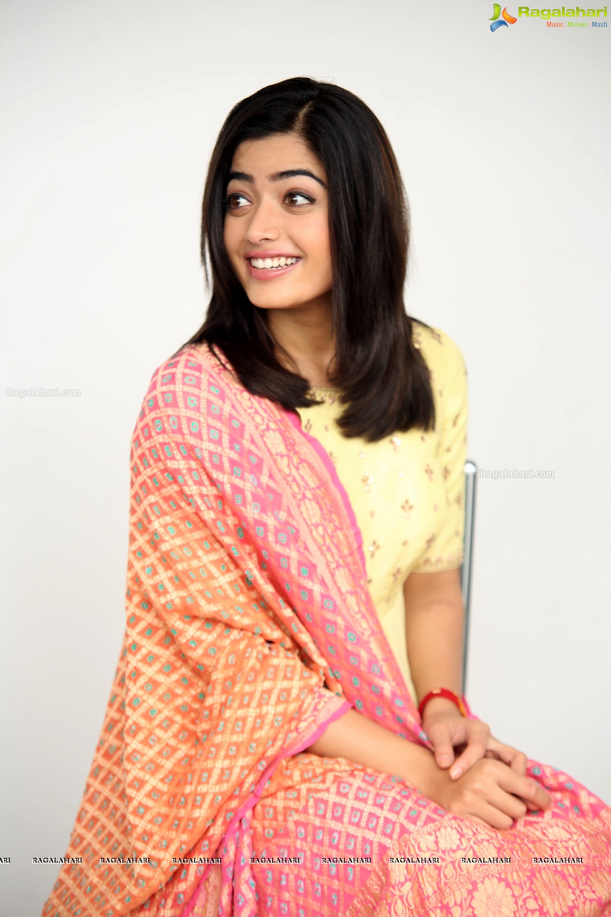 Rashmika Mandanna at Geetha Govindam Interview