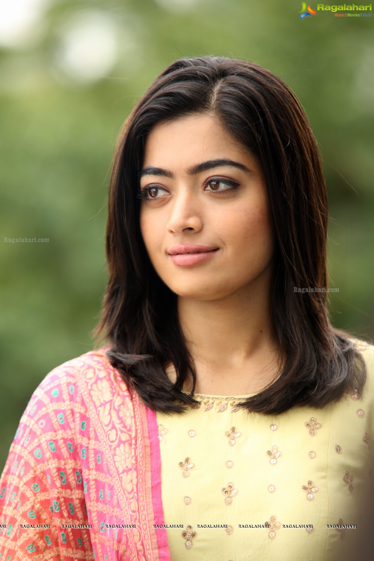 Rashmika Mandanna at Geetha Govindam Interview