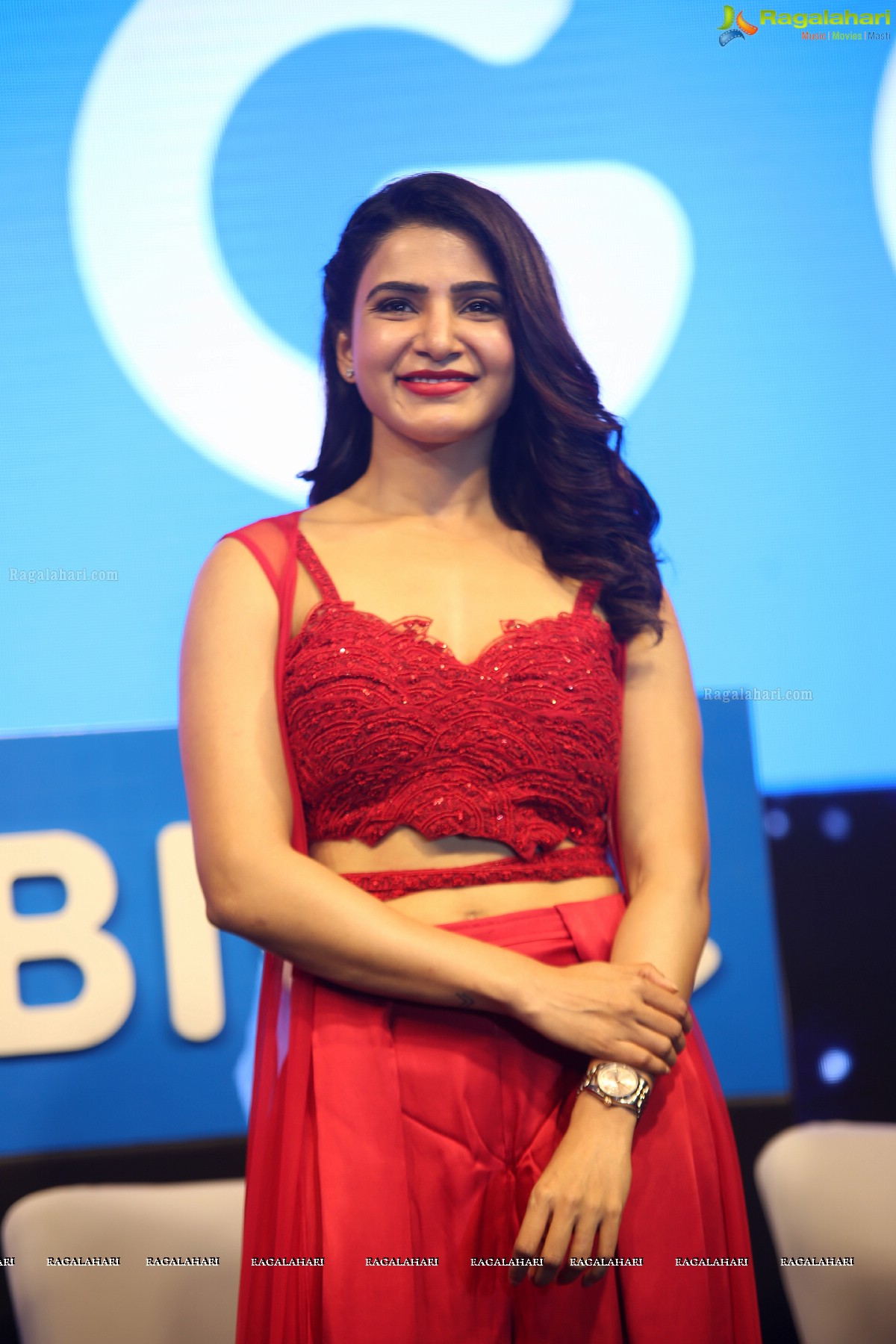 Samantha Akkineni at Big C Press Meet