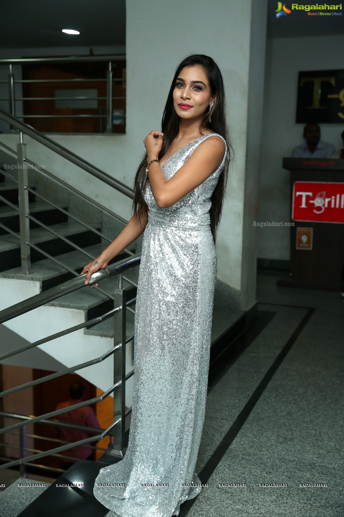 Sanjana Anne at Me with Celebstars Poster Launch