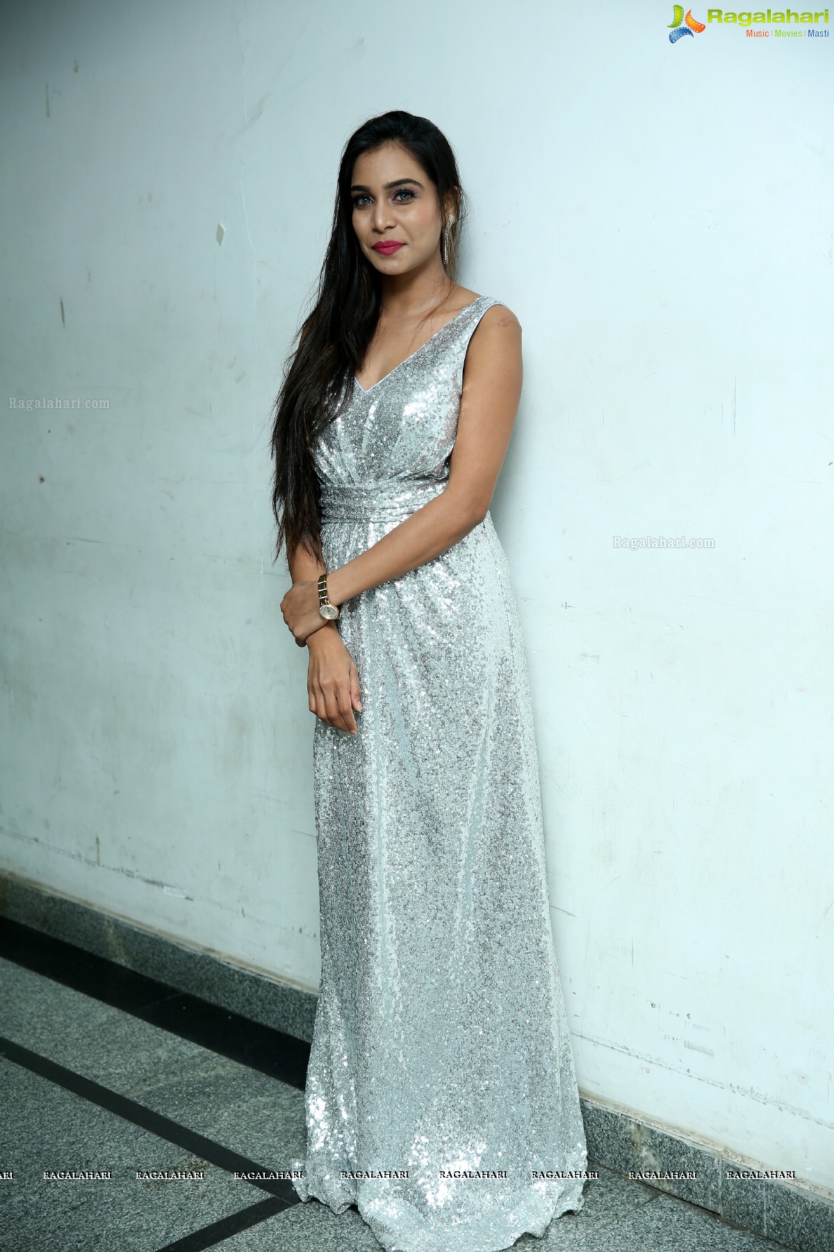 Sanjana Anne at Me with Celebstars Poster Launch