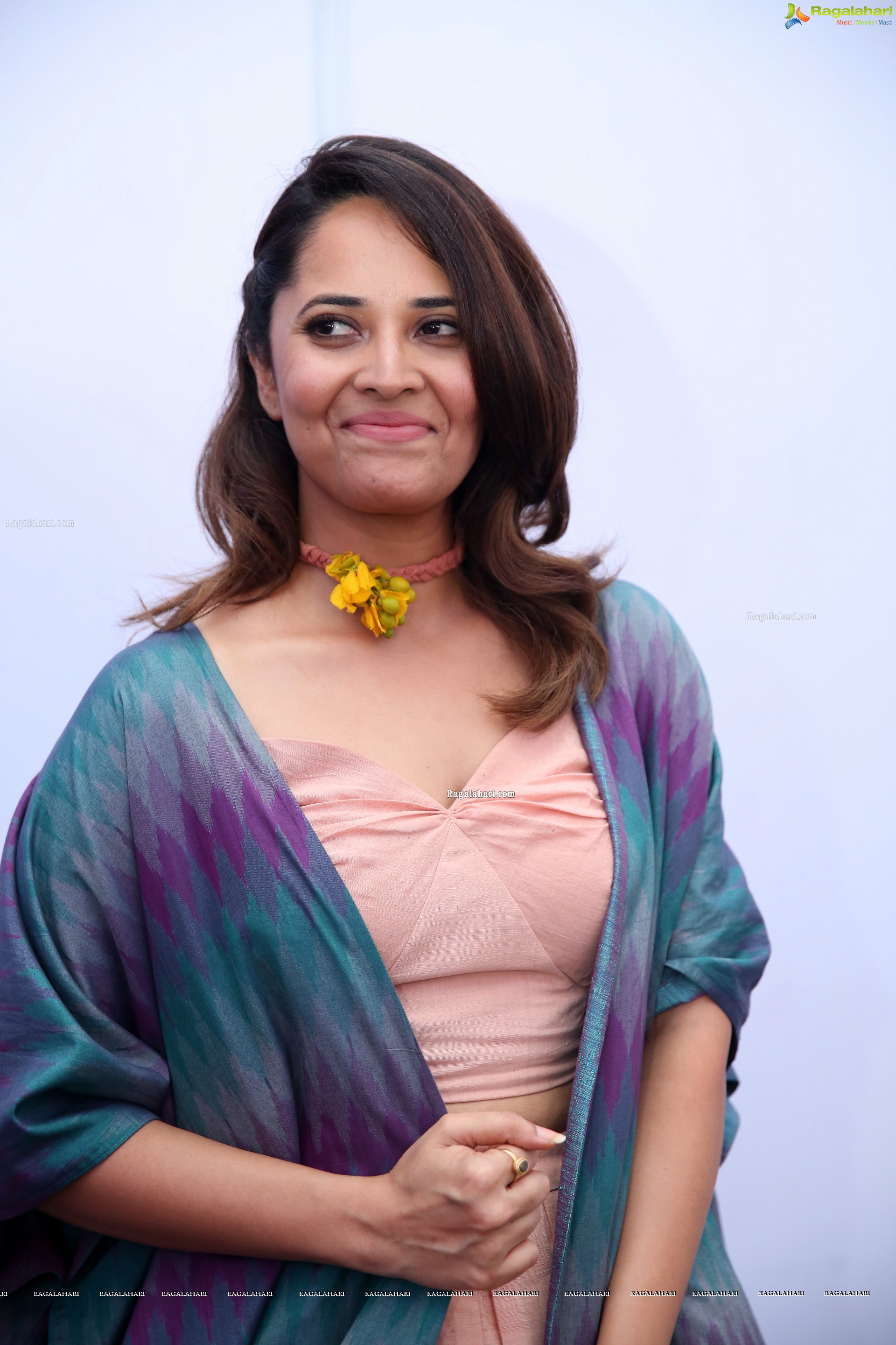 Anasuya Bharadwaj @ National Handloom Day Celebrations Event - HD Gallery