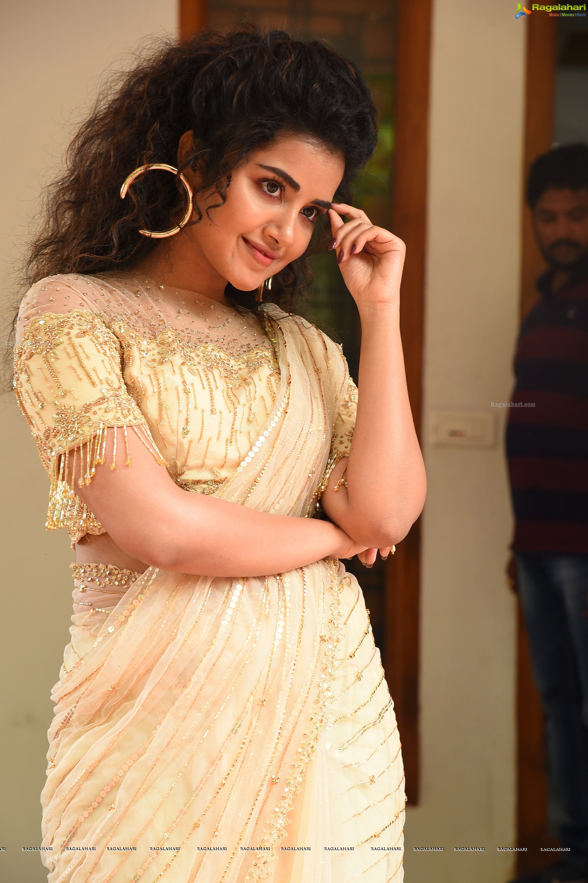 Anupama Parameswaran @ Rakshasudu Press Meet - HD Gallery