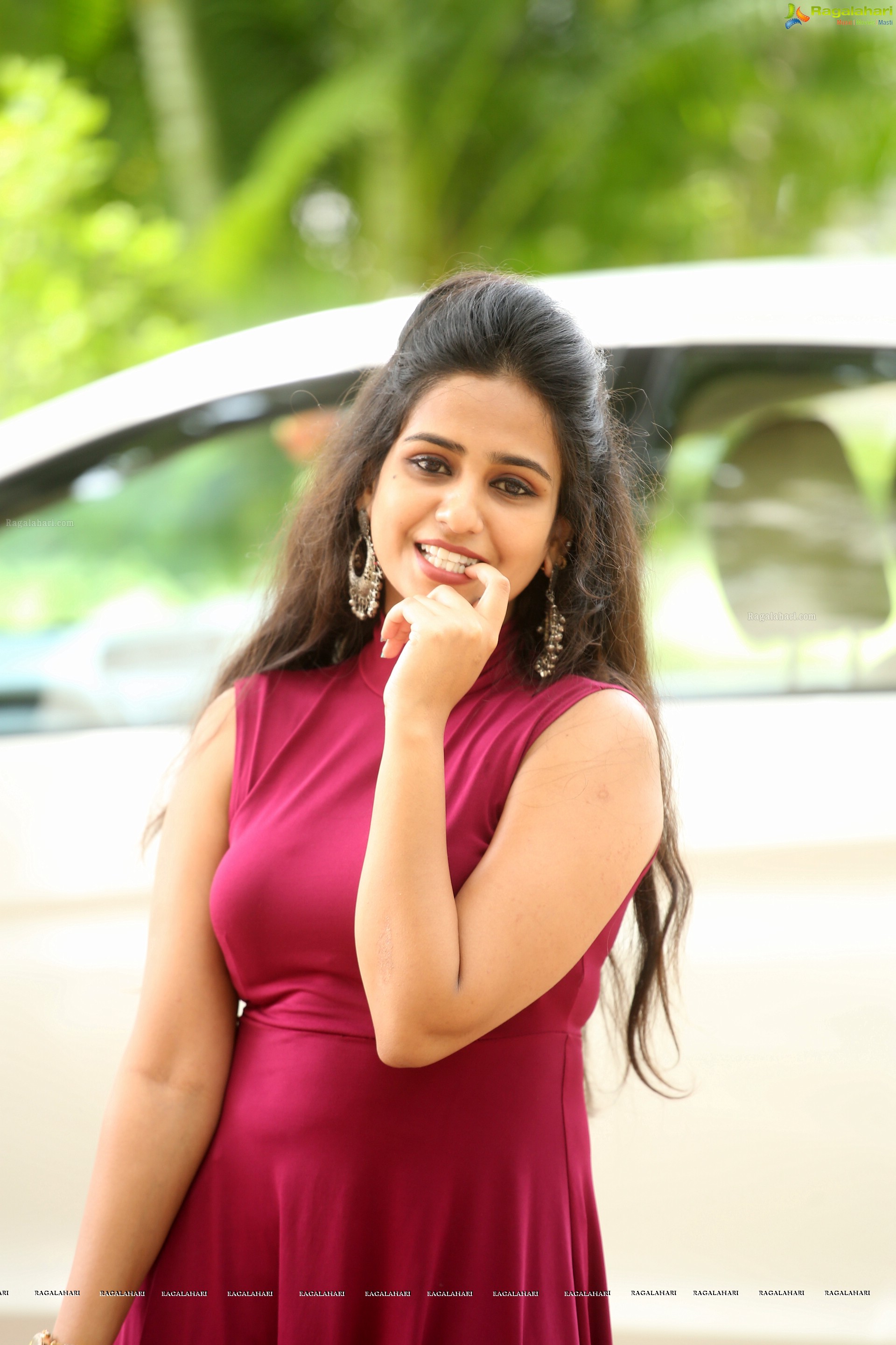 Deekshitha Parvathi @ Neekosam Movie Trailer Launch - HD Gallery