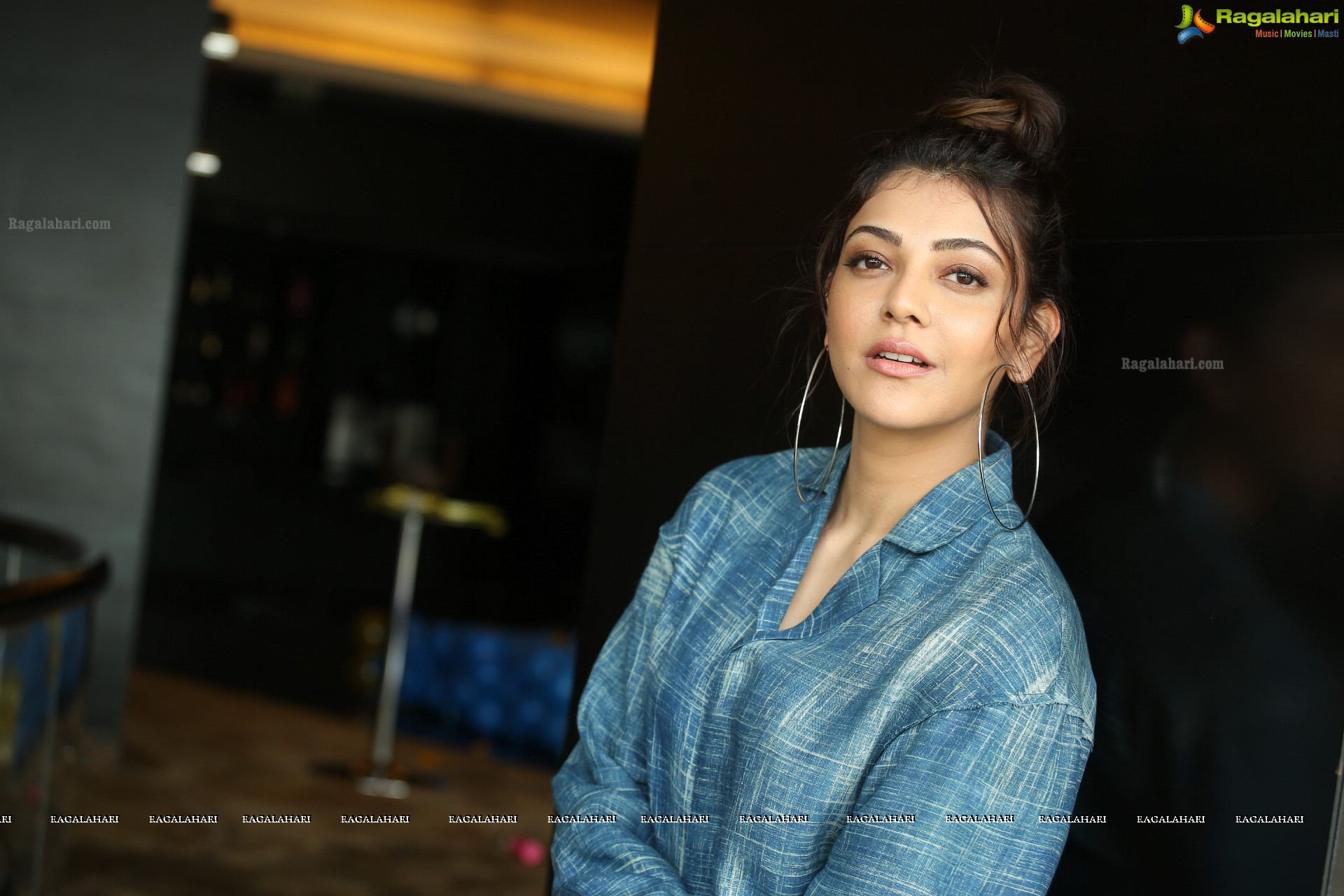 Kajal Aggarwal at Ranarangam Interview HD Gallery, Images