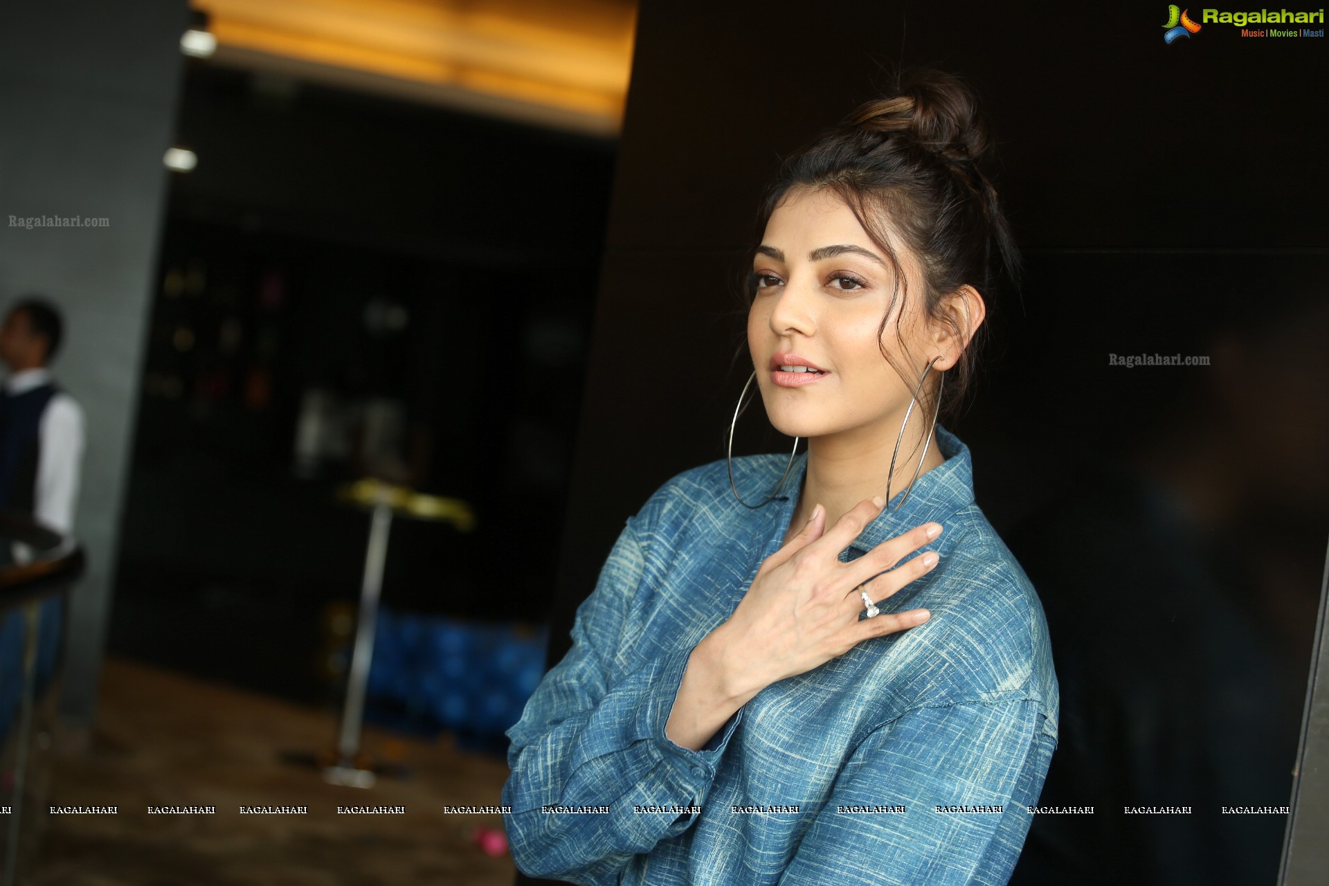 Kajal Aggarwal at Ranarangam Interview HD Gallery, Images