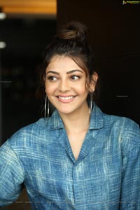 Kajal Aggarwal at Ranarangam Interview