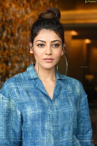 Kajal Aggarwal at Ranarangam Interview