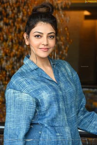 Kajal Aggarwal at Ranarangam Interview