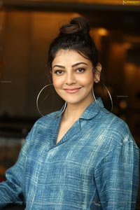 Kajal Aggarwal at Ranarangam Interview