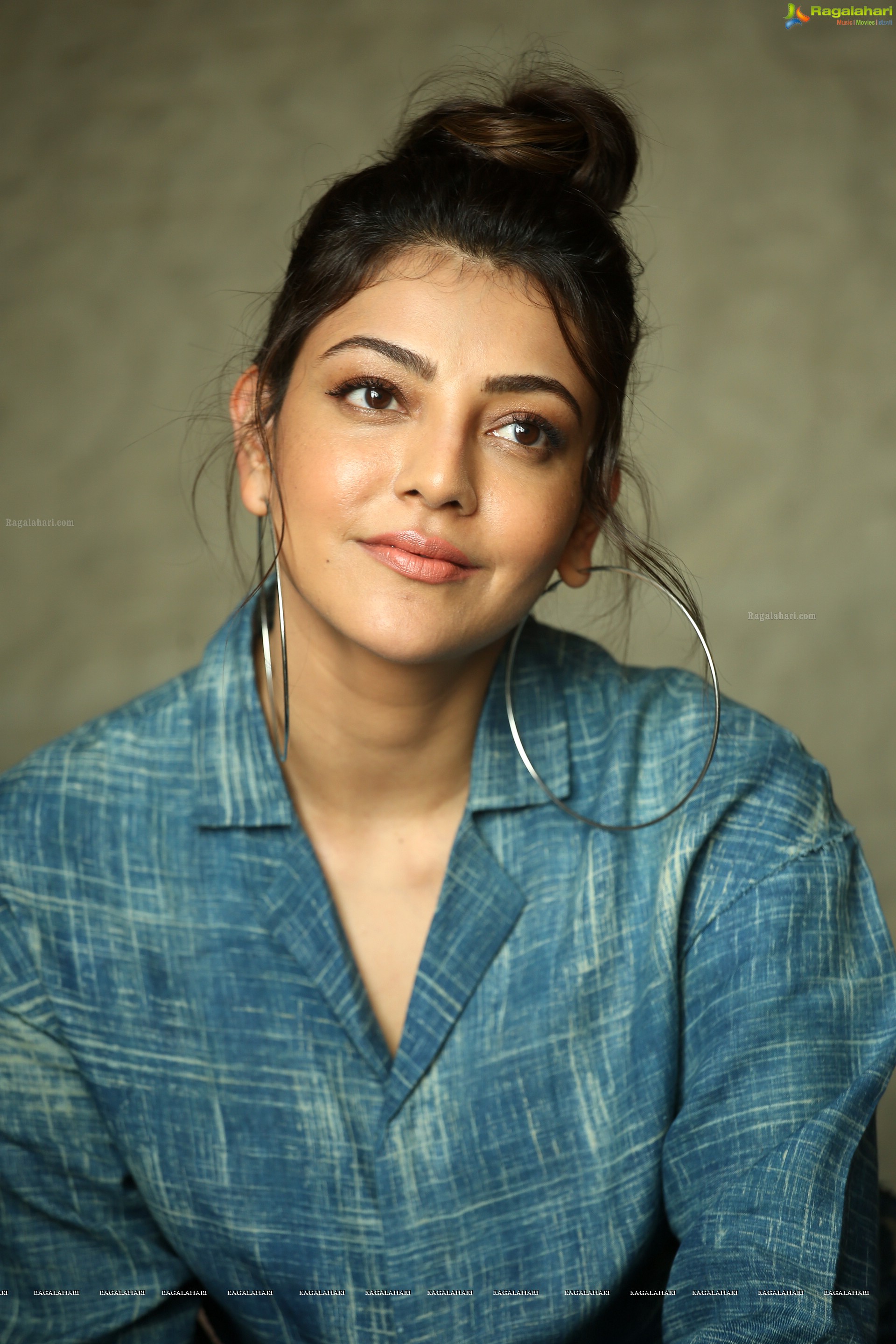 Kajal Aggarwal at Ranarangam Interview HD Gallery, Images