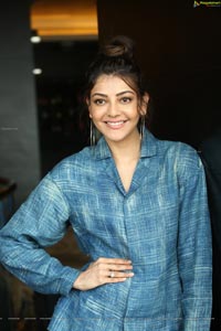 Kajal Aggarwal at Ranarangam Interview