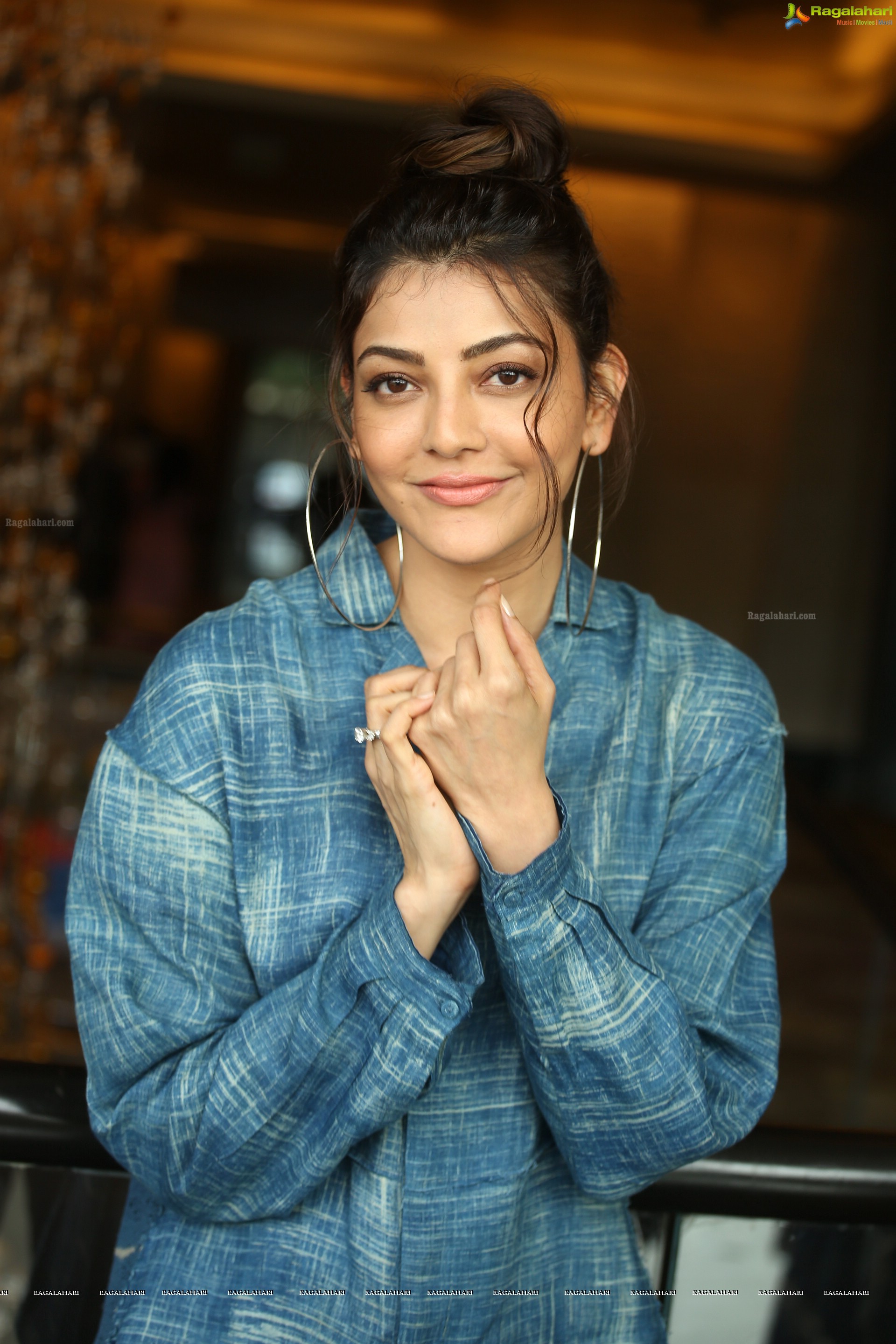 Kajal Aggarwal at Ranarangam Interview HD Gallery, Images