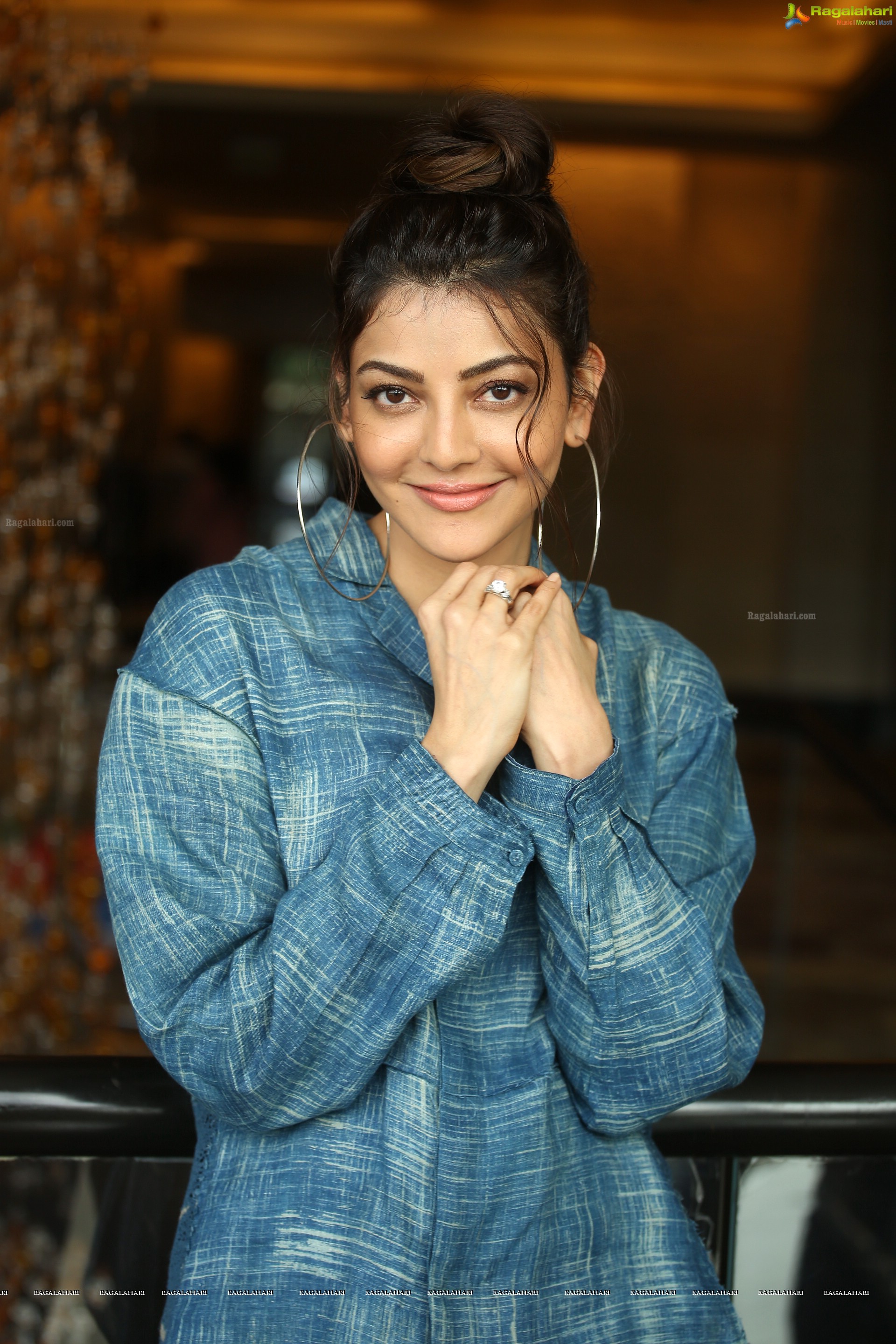 Kajal Aggarwal at Ranarangam Interview HD Gallery, Images