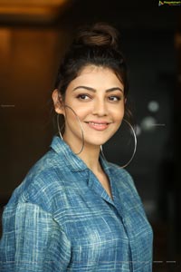 Kajal Aggarwal at Ranarangam Interview