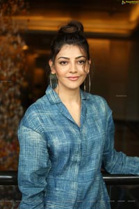 Kajal Aggarwal at Ranarangam Interview