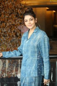 Kajal Aggarwal at Ranarangam Interview