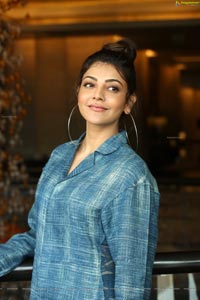 Kajal Aggarwal at Ranarangam Interview