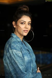 Kajal Aggarwal at Ranarangam Interview