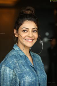 Kajal Aggarwal at Ranarangam Interview