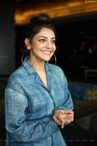 Kajal Aggarwal at Ranarangam Interview