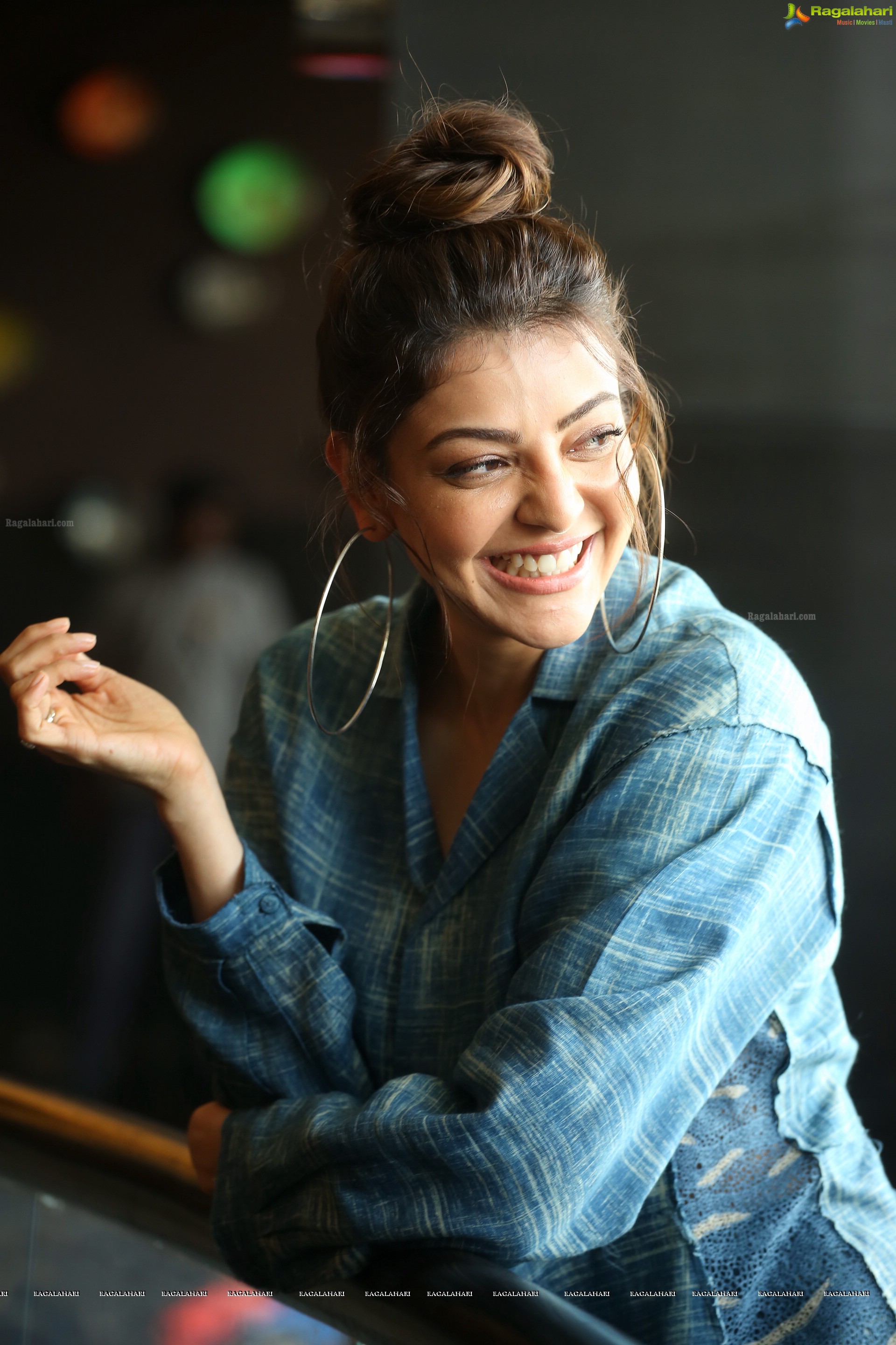 Kajal Aggarwal at Ranarangam Interview HD Gallery, Images